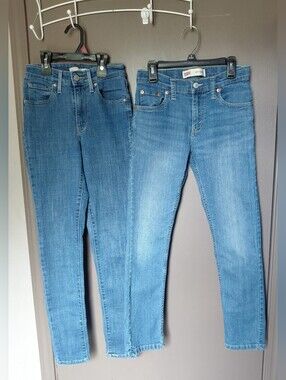 Levi's Medium Blue Skinny Jeans Duo